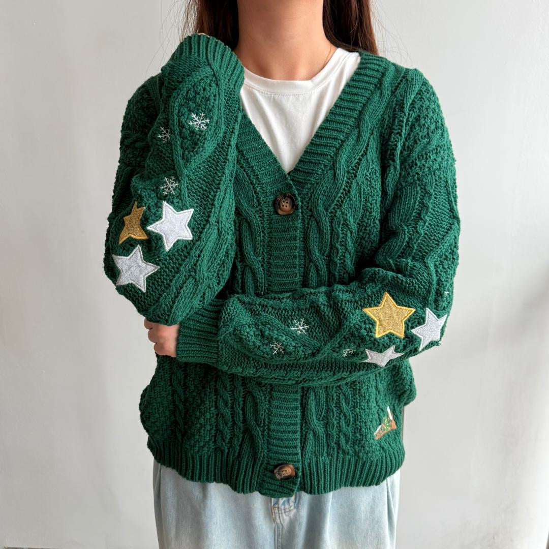 PRE ORDER: The Christmas Cabin Cardigan
