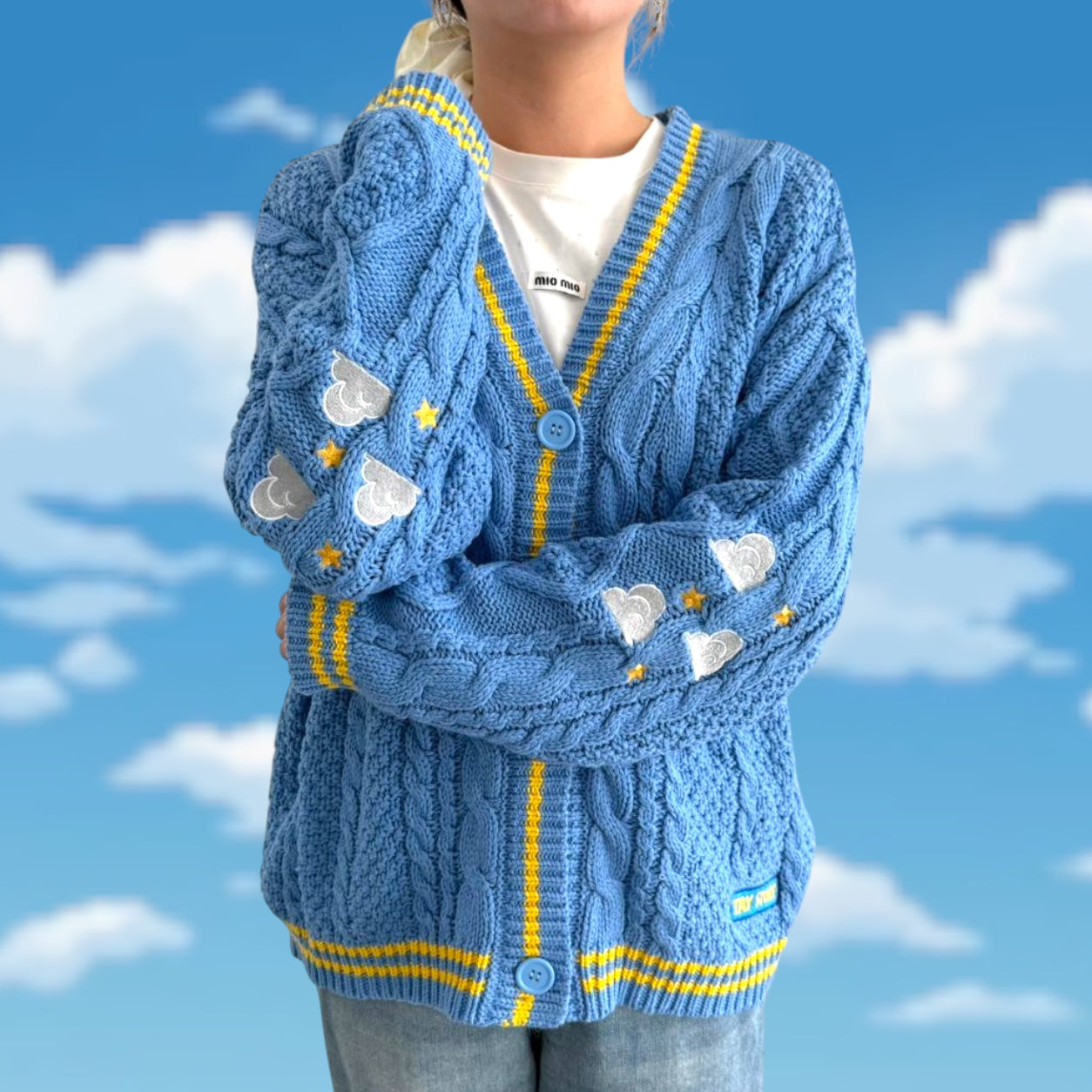 LIMITED EDITION: The Blue Sky Cardigan