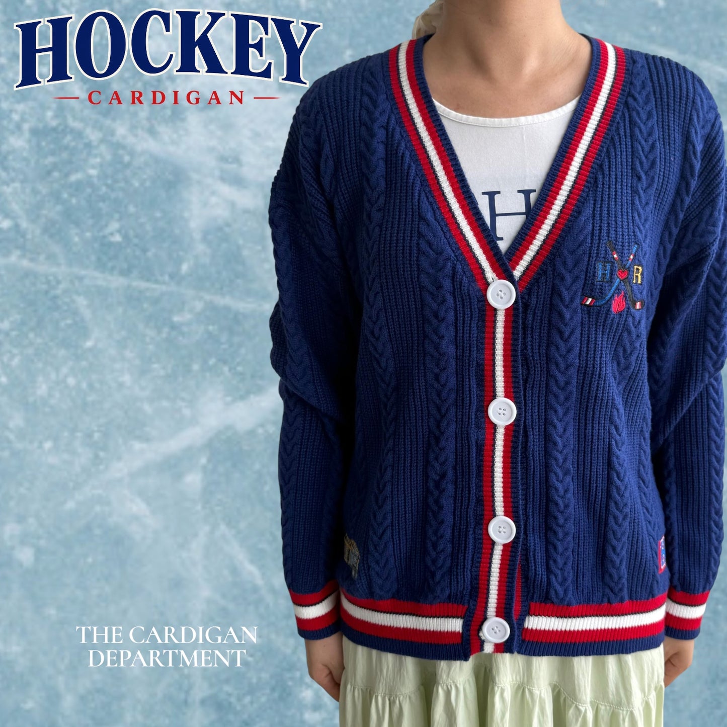 The Hockey Cardigan