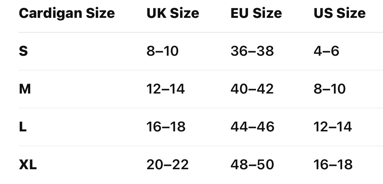 That’s Show Business Cardigans