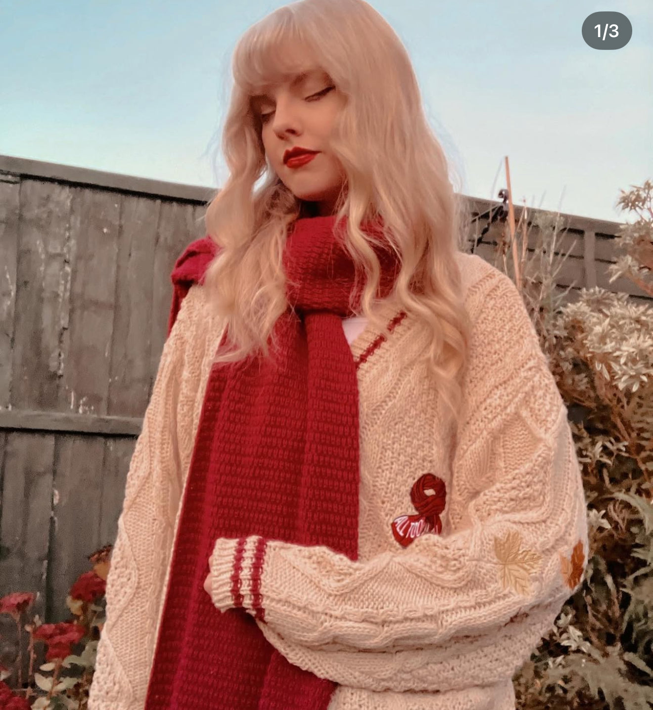 Autumn Leaves OAK Cardigan