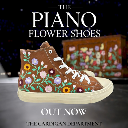 The Piano Flower Shoes