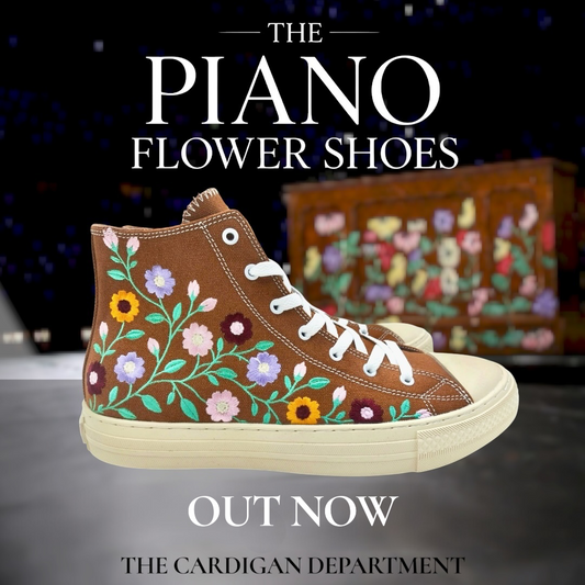 The Piano Flower Shoes