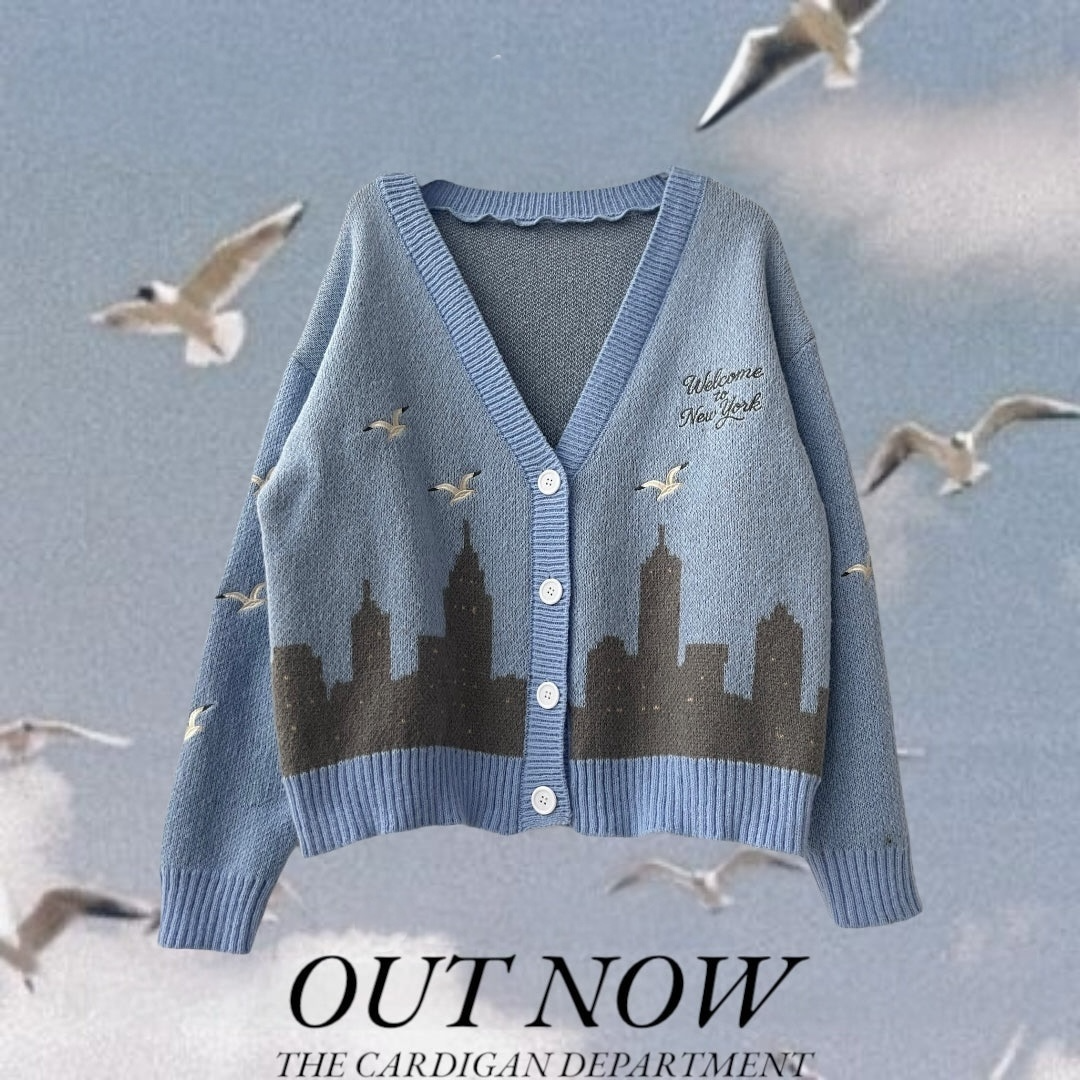 Welcome To NYC Cardigan