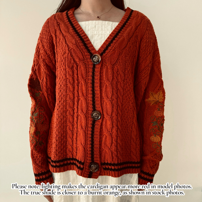 PRE ORDER - LIMITED EDITION: The Pumpkin Patch Cardigan