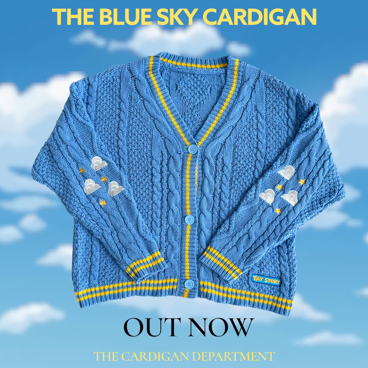 LIMITED EDITION: The Blue Sky Cardigan