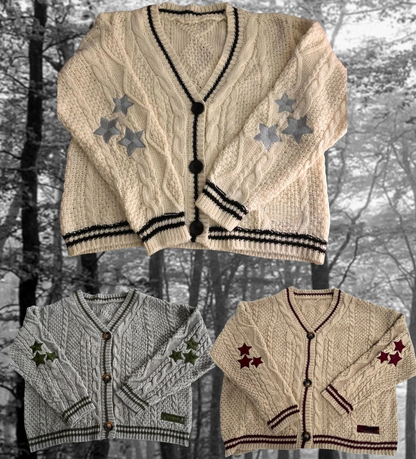 BACK FOR 24 HOURS ONLY! : 
OG Star Cardigans