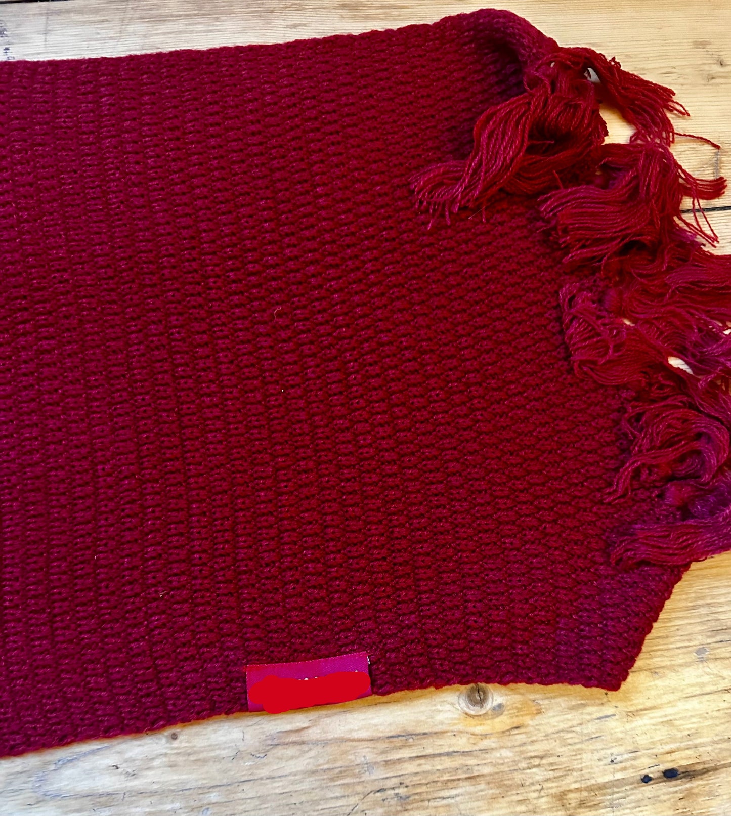 Autumn RED Scarf