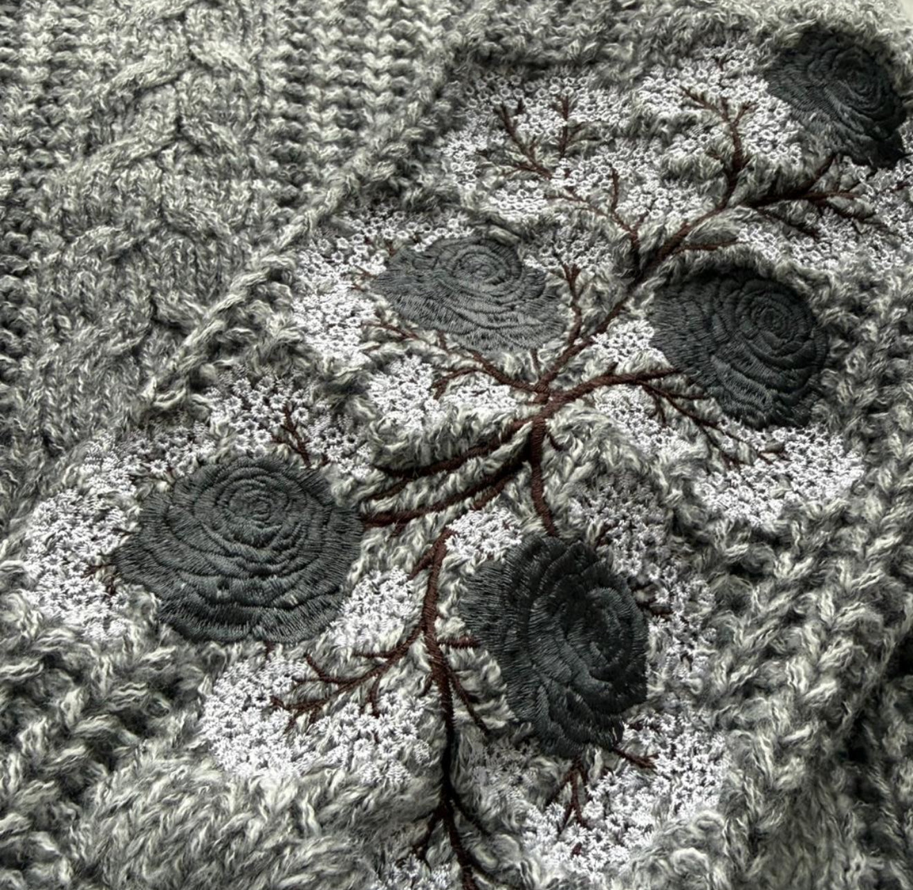 tears ricochet gradient cardigan