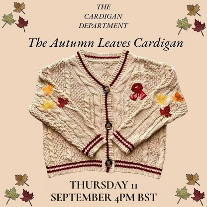 Autumn Leaves OAK Cardigan