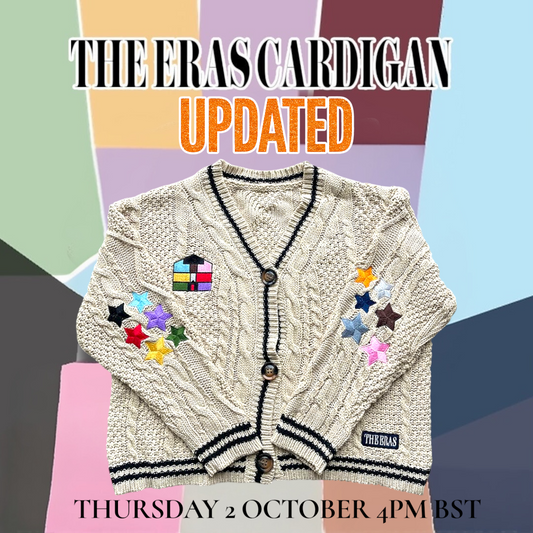 THE ERAS CARDIGAN: SHOWGIRL EDITION