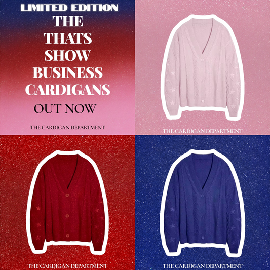 That’s Show Business Cardigans