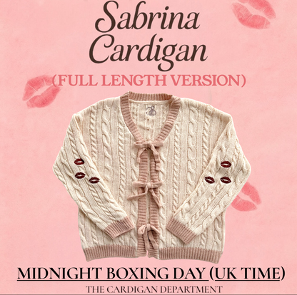 Sabrina: Pink Bow Cardigan (full length version)