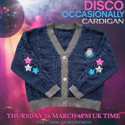 DISCO OCCASIONALLY CARDIGAN 🪩