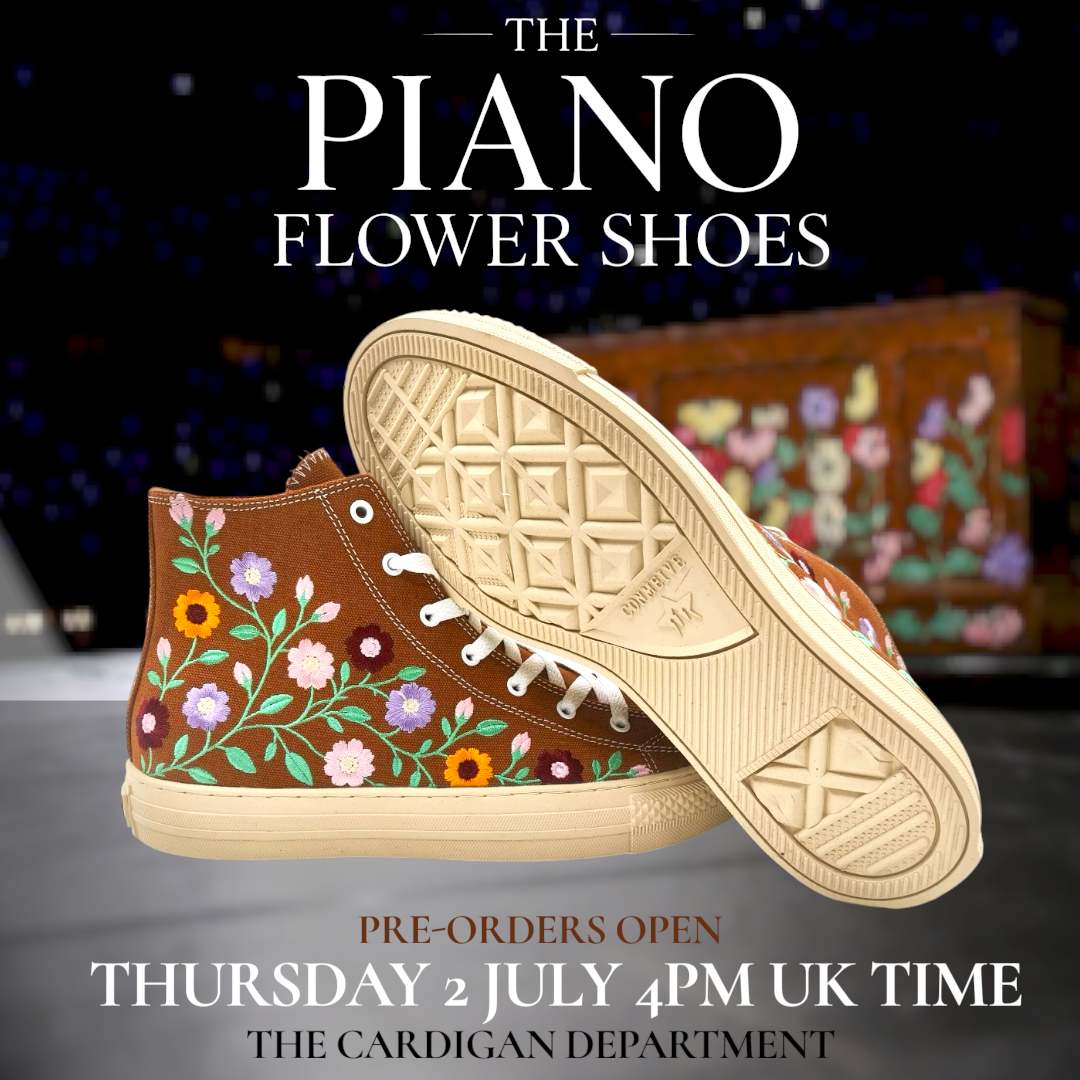 PRE ORDER: The Piano Flower Shoes