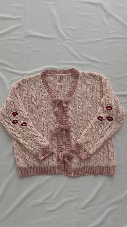 Sabrina: Pink Bow Cardigan (full length version)