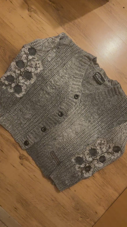 tears ricochet gradient cardigan