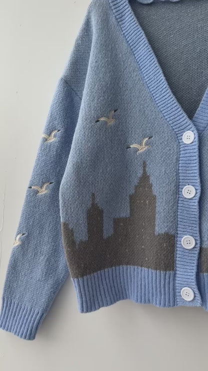 Welcome To New York Cardigan